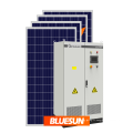 Système solaire 30kw de bluesun hybride de l&#39;inverseur central 30kw de support d&#39;alliage d&#39;aluminium